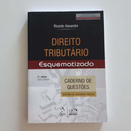 Direito Tributário Esquematizado Caderno De Questões