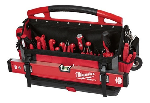 Bolsa de ferramentas Packout Milwaukee 48-22-8320 Cor vermelha