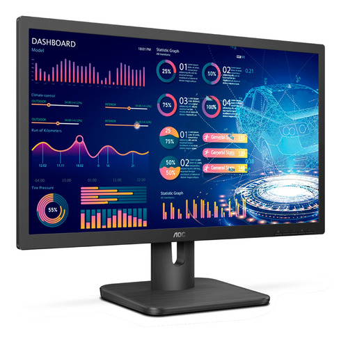 Monitor AOC E1 20E1H led 19.5" negro 100V/240V