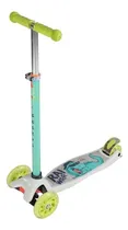 Comprar Monopatin Con Luces Dinosaurio - Bipo Mp215 - Premium Color Gris Con Verde Dino