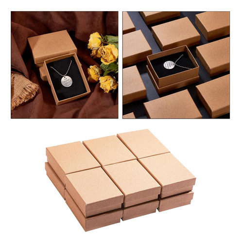 2 Juego De 12 Cajas De Regalo Para Joyas, Cajas De Regalo