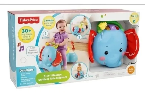 Carrito Elefante Fisher Price (Usado)