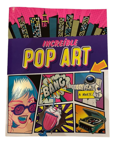 Libro Para Pintar Colorear Pop Art - Varios Diseños