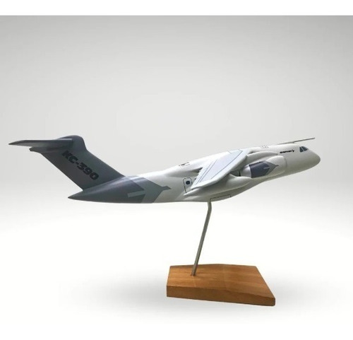 Miniatura Avião 1/75 Embraer Kc 390 45 Cm
