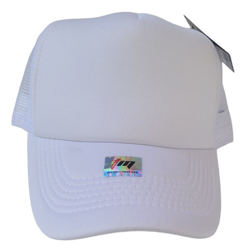 Gorra De Malla Trucker Unicolor Para Vinil Textil Lpk