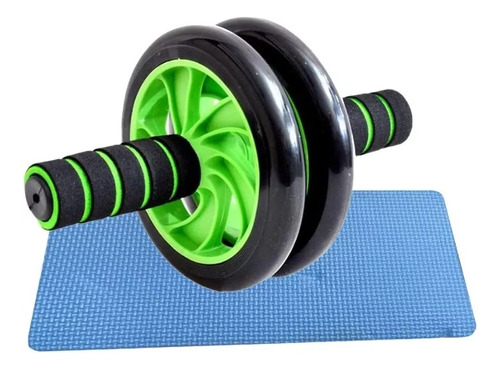 Rueda Abdominal Ab Roller + Tapete Vientre Plano Tonifica