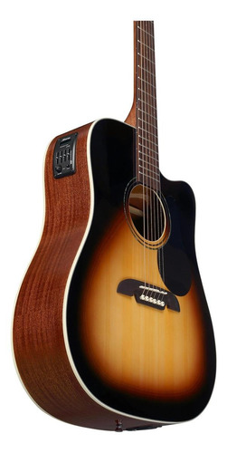 Guitarra Electroacústica Alvarez Regent RD26CE para diestros sunburst brillante
