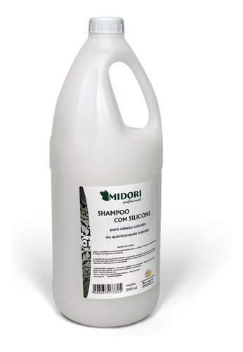 Shampoo Com Silicone Midori 2000ml