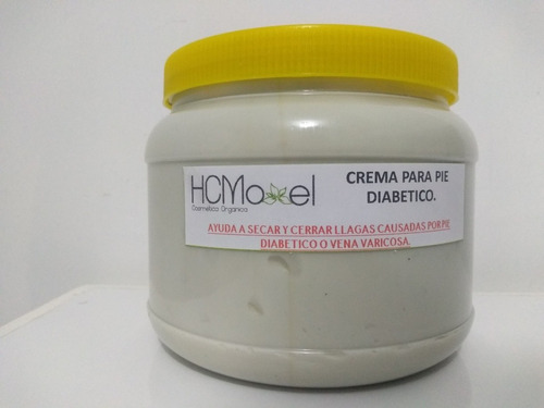 Crema Pie Diabético, Ayuda A Secar Y Cerrar Llagas.