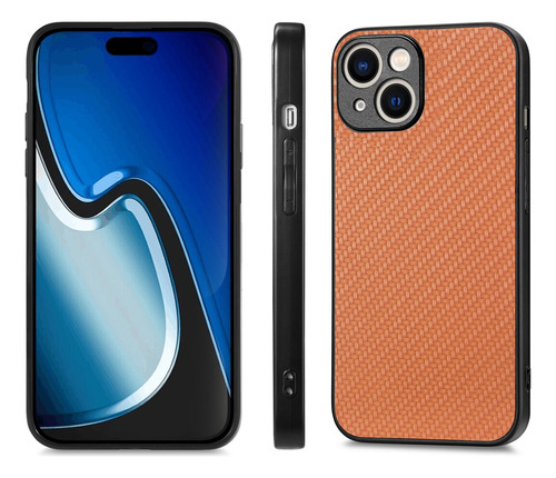 Funda De Fibra De Carbono Para Google Pixel 7 5g/pixel 7a/pixel 7 Pro Ultrafina, Textura De Piel, Resistente A Los Golpes