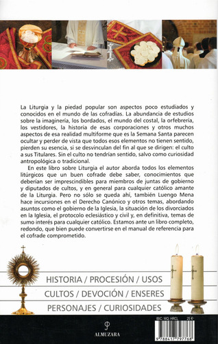 Manual de Liturgia, de Luengo Mena, Jesús. Editorial Almuzara, tapa blanda en español, 2022