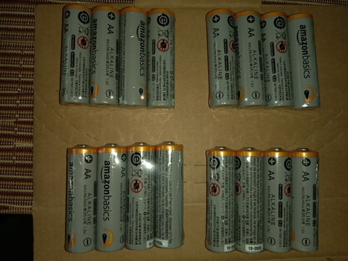 8 Pilas - Baterias Alcalinas Aa. 2 Blister De 4.