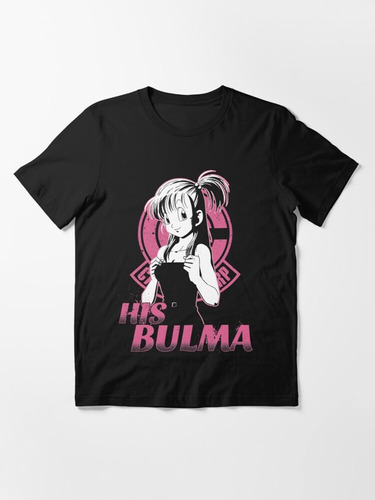 Remera Negra Dragon Ball Padre Papa Bulma