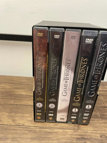 Paquete Game Of Thrones 1-5 Dvd Original (Usado)