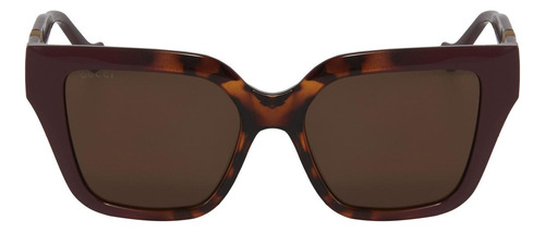 Gucci Gg1023s 009 Square Shape Vino Carey Gucci Gucci Gucci Gucci Gucci (Usado)