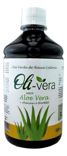 Aloe Vera Sabor Abacaxi E Hortelã 500ml Olivos