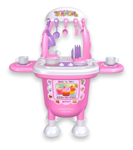 Cocina De Juguete Mini Chef Mytoy Para Niños Con Accesorios