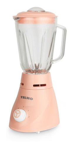 Licuadora Yelmo LC-1010 1.5 L rosa con jarra de vidrio 220V