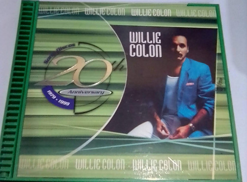 Willie Colón. 20th Anniversary. Cd Original Usado. Qqd. Mz.
