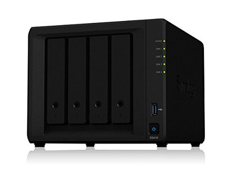 Synology Diskstation 4 Bay Nas Ds418 (sin Disco)