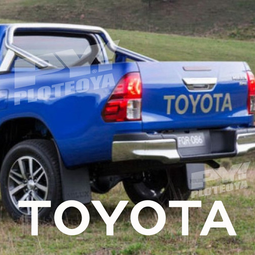 Calco Toyota De Porton Compatible Para Hilux Modelo Revo