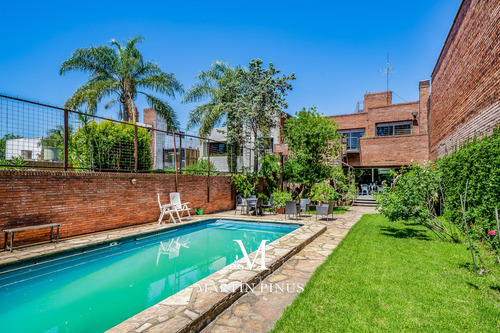 Venta-casa -parque Y Pileta-4 Cocheras-bajo Belgrano