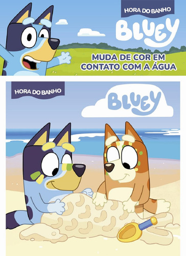 Livro Bluey Livro De Banho