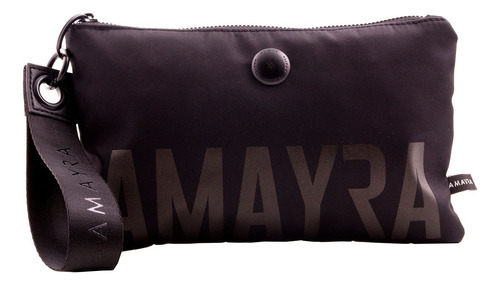 Imagen 2 de 10 de Cartera Clutch Amayra Dama Mujer Estampado Correa Pp