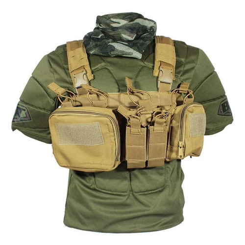 Colete Chest Rig Completo - Pnairsoft