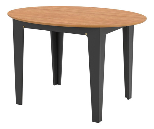 Mesa Extensível Oval 159cm Aberta Dalla Costa Aa