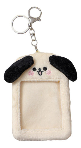 Suave Felpa Photocard Titular Llavero Funda Protectora