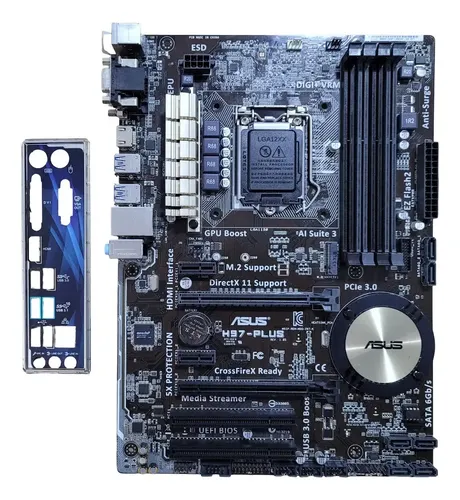 Placa Mãe Gamer Asus H97 - Pro Lga 1150 Ddr3 | MercadoLivre