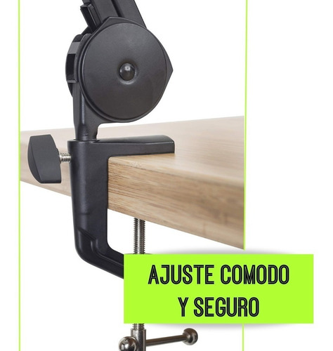 Imagen 8 de 10 de Kit De Micrófono Shure Mv7 + Soporte Gator Gfwmicbcbm1000