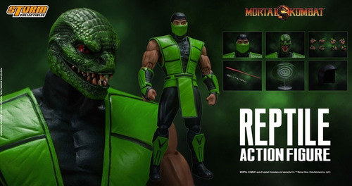 Reptile Mortal Kombat 3 Storm Collectibles Original
