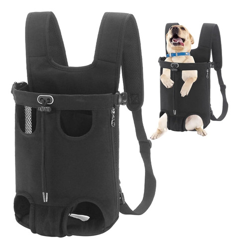 Mochila Transportadora Para Perros Patas Hacia Afuera Facil