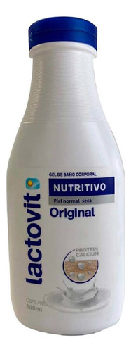 Gel De Ducha Lactovit Original Nutri Hidratante 500ml