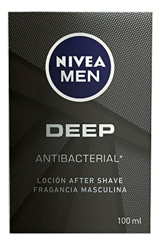 Nivea Men After Shave Loción Después De Afeitar Deep,