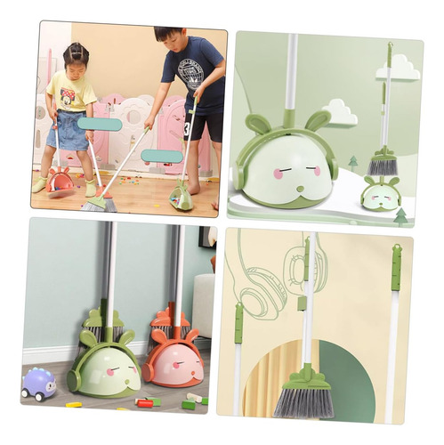 Set Cepillo Y Recogedor Plastico Para Niños