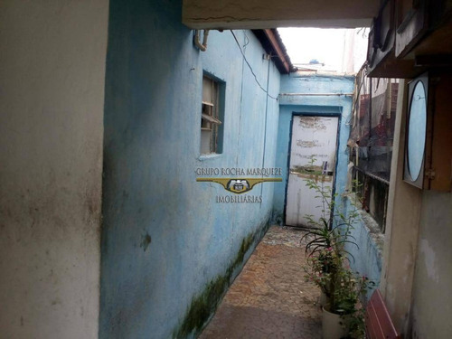 Terreno À Venda, 200 M² Por R$ 300.000,00 - Chácara Belenzinho - São Paulo/sp - Te0079