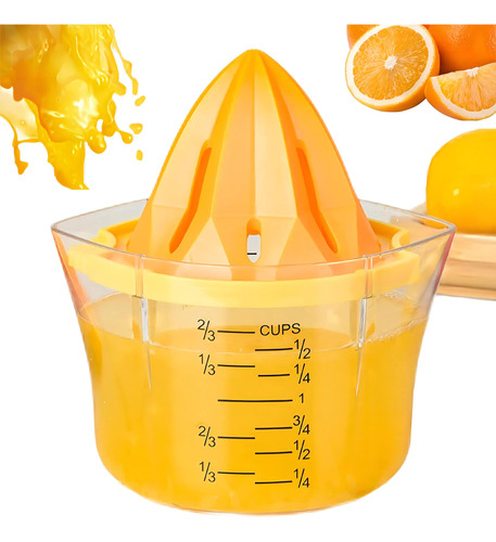 Smithcraft Exprimidor Limon Plastico Naranja Fruta 5 1 Taza