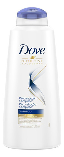 Shampoo Dove Nutritive Solutions Reconstrucción Completa en botella de 750mL por 1 unidad