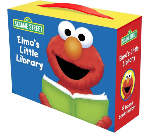 Elmos Little Library (sesame Street): Elmos Mother Goose Abc