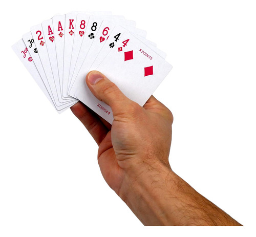 Regal Games Canasta Family Card Game - Cards De Color Azul D