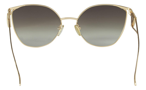 Prada Spr 50zs Zvn-3d0 Irregular Pale Gold Brown Gradient (Usado)