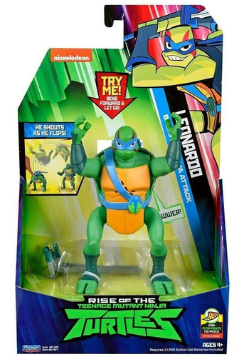 Tortugas Ninja Leonardo Rise Of The Teenage Mutant