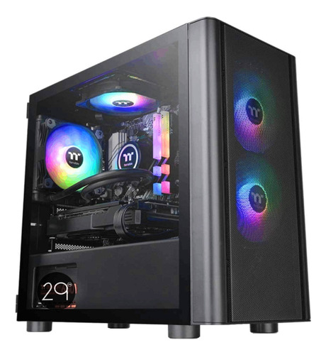 Chasis Gamer Thermaltake V150 Vidrio Templado Caja Atx Case