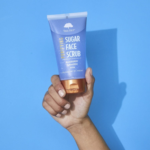 Tree Hut Exfoliante Facial Purificante De Arándano Y Cúrcuma