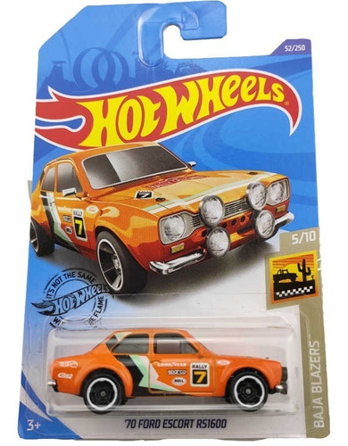 Hot Wheels 70 Ford Escort Rs1600