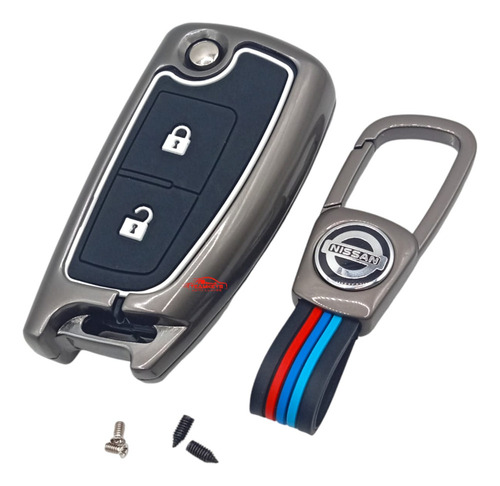 Capa De Chaveiro De Zinco 2b Para Nissan Np 300 Frontier
