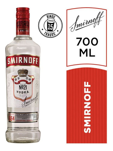 Vodka Smirnoff Red 700ml